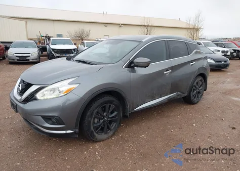 2017 Nissan Murano Sl z USA, uszkodzony, nr VIN 5N1AZ2MH4HN169843